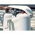 Olympian Athlete 2113 Double Propane Tank Cover Polar White 7.5 Gallon OL24174